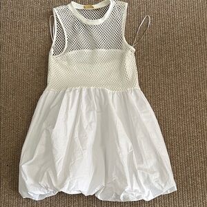 Maeve size medium sleeveless white dress
